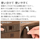 折り畳み収納ボックス〔Lサイズ〕 収納ボックス 収納ケース 布 折りたたみ ふた付き ストレージボックス 衣類収納 大容量 衣類収納ボックス 小物 蓋つき おしゃれ おもちゃ箱 衣類 収納 Lサイズ ぼん家具