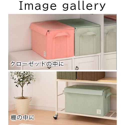 折り畳み収納ボックス〔Lサイズ〕