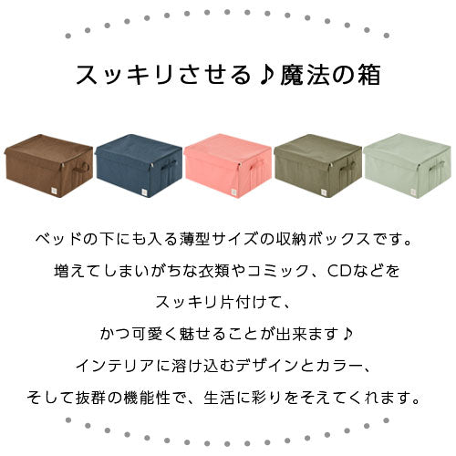 折り畳み収納ボックス〔LLサイズ〕