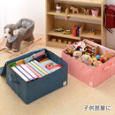 折り畳み収納ボックス〔LLサイズ〕 収納ボックス 布 折りたたみ ふた付き ストレージボックス 衣類収納 大容量 小物 蓋つき おしゃれ ファスナー 収納ケース コンパクト 収納袋 衣類 収納 LLサイズ ぼん家具