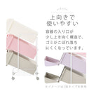 ダストボックス〔3段タイプ〕 ゴミ箱 キッチン用ゴミ箱 分別 ダストボックス おしゃれ 分別ダストワゴン フタ付き 3段 スリム キャスター付き 縦型 ごみ箱 63L 各21L ぼん家具