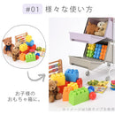 ダストボックス〔3段タイプ〕 ゴミ箱 キッチン用ゴミ箱 分別 ダストボックス おしゃれ 分別ダストワゴン フタ付き 3段 スリム キャスター付き 縦型 ごみ箱 63L 各21L ぼん家具