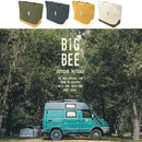 クーラートートバッグ〔Lサイズ〕 保冷バッグ お弁当 おしゃれ 折りたたみ クーラーバッグ 防水 ランチ バッグ 保冷 カバン 軽量 肩掛け エコバッグ マチ付き コンパクト 丈夫 コンビニ Big Bee