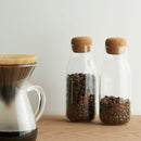 BOTTLIT　キャニスター600ml キャニスター 保存容器 容器 ビン 透明 ガラス瓶 蓋付き 保存瓶 キッチン雑貨 キッチン用品 ガラス製 おしゃれ 600ml ぼん家具