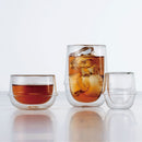 KRONOS　ダブルウォールティーカップ〔2個セット〕 ティーカップ ダブルウォールティーカップ グラス コップ デザートカップ カップ 食器 お酒 飲み物 おしゃれ キッチン 日用品 台所用品 2個セット ぼん家具