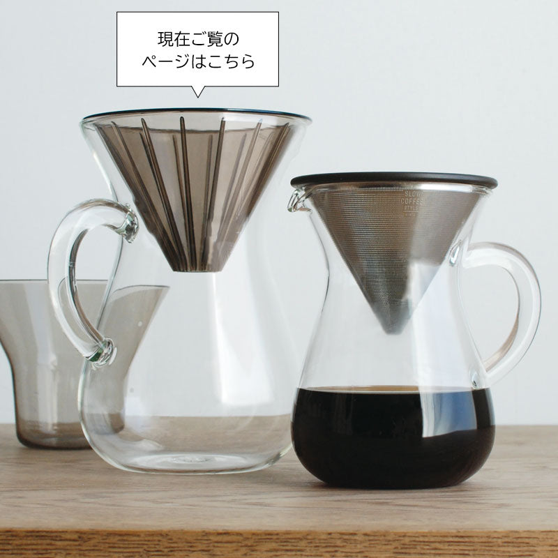 SLOW COFFE STYLE　コーヒーカラフェセット600mlプラスチック