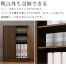 シューズボックス 2扉 薄型タイプ 幅60×奥行30cm 靴箱 シューズボックス おしゃれ 下駄箱 シューズラック スリム 靴 収納棚 木製 薄型 扉付き コンパクト 大容量 幅60 玄関 白 省スペース ぼん家具