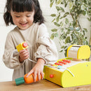 森のくるくるピッピ！レジスター おままごと レジ おもちゃ お店屋さんごっこ ままごとセット お金 お札 カード バーコード 3歳から 誕生日 4歳 5歳 知育玩具 お買い物 片付け 計算 ぼん家具