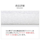 RISE　モバイルパッド 高反発モバイルパッド 洗える 硬め 耐久性 体圧分散 マットレスパッド 敷布団 パッド オーバーレイ コンパクト rise ライズ おしゃれ SLEEP OASIS