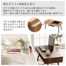 ドレッサーこたつ こたつテーブル ドレッサー おしゃれ こたつ コタツ 長方形 80cm 収納付き ヒーター ミラー 鏡 木製 ガラス 天板 ロータイプ ぼん家具