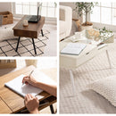 ドレッサーこたつ こたつテーブル ドレッサー おしゃれ こたつ コタツ 長方形 80cm 収納付き ヒーター ミラー 鏡 木製 ガラス 天板 ロータイプ ぼん家具