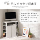 [ 幅80cm ] テレビ台ハイタイプ テレビ台 TVボード コーナー 収納 テレビラック 扉付き おしゃれ 北欧 テレビボード 32型 24型 ルーター収納 大容量 木製 ハイタイプ ぼん家具