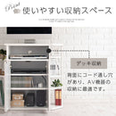 [ 幅80cm ] テレビ台ハイタイプ テレビ台 TVボード コーナー 収納 テレビラック 扉付き おしゃれ 北欧 テレビボード 32型 24型 ルーター収納 大容量 木製 ハイタイプ ぼん家具