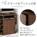 [ 幅80cm ] テレビ台ハイタイプ テレビ台 TVボード コーナー 収納 テレビラック 扉付き おしゃれ 北欧 テレビボード 32型 24型 ルーター収納 大容量 木製 ハイタイプ ぼん家具