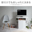 [ 幅80cm ] テレビ台ハイタイプ テレビ台 TVボード コーナー 収納 テレビラック 扉付き おしゃれ 北欧 テレビボード 32型 24型 ルーター収納 大容量 木製 ハイタイプ ぼん家具