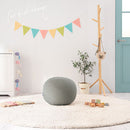 マルチクッションスツール〔小〕 クッションスツール 北欧 丸型 スツール クッション 丸 ニットプフ テーブル オットマン ニット プフ モロッコ 丸クッション 椅子 フロアクッション FRUTO