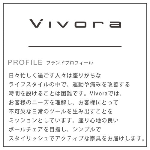 Vivora　シーティングボール〔レザーレット〕