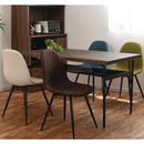 ダイニングチェア〔2脚セット〕 ダイニングチェア 2脚セット おしゃれ 北欧 椅子 チェア リビング レザー 食卓椅子 ファブリック イームズチェア シェルチェア 2脚 ぼん家具