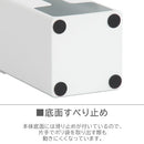 ポリ袋ストッカー TOWER 山崎実業 ポリ袋ストッカータワー レジ袋ストッカー レジ袋スタンド レジ袋ホルダー レジ袋入れ ゴミ袋 収納 ビニール袋 サイズ 省スペース 山崎実業