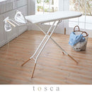 スタンド式アイロン台 アイロン台 スタンド式 アイロンボード 天板 メッシュ構造 スチームアイロン おしゃれ アイロンがけ アイロンホルダー付き 新生活 tosca 山崎実業 山崎実業