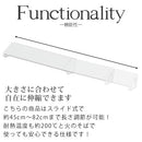 排気口カバー 排気口カバー フラット 伸縮 排気口 カバーコンロ コンロカバー ガスコンロ IH ガード おしゃれ キッチン 油はね  防止 約45cm 82cm コンロガード 油はねガード 山崎実業