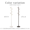 ポールハンガー コートハンガー ポールハンガー おしゃれ ハンガーポール 木製 天然木 スリム シンプル 帽子 コート バッグ ワンピース スカーフ PLAIN 山崎実業 山崎実業