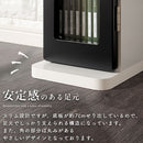 DVDラック cd/dvdラック ガラス扉付き 5段 可動棚 漫画 文庫本 本棚 収納 スリム 薄型 ディスプレイ ぼん家具