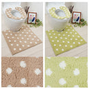 ふんわリッチトイレマット トイレマット 単品 洗える 滑り止め 拭ける ふわふわ おしゃれ 北欧 ふんわリッチ カキウチ ぼん家具