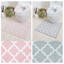 ふんわリッチトイレマット トイレマット 単品 洗える 滑り止め 拭ける ふわふわ おしゃれ 北欧 ふんわリッチ カキウチ ぼん家具