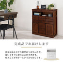 桐収納チェスト 桐チェスト 電話台 キャスター付き 引き出し 収納棚 A4 キャビネット 大容量 木製 ぼん家具