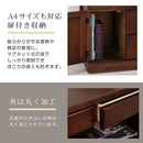 桐収納チェスト 桐チェスト 電話台 キャスター付き 引き出し 収納棚 A4 キャビネット 大容量 木製 ぼん家具