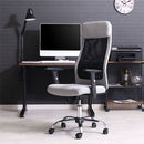 ファブリックチェア オフィスチェア デスクチェア 学習椅子 ハイバック おしゃれ 北欧 パソコンチェア キャスター 肘付き メッシュ ワークチェア ヘッドレスト ぼん家具