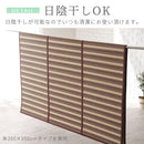 竹ラグカーペット〔185×185cm〕 竹ラグ 竹カーペット バンブーラグ おしゃれ ラグ カーペット 夏用 滑り止め 185×185 正方形 冷感 生地 竹 ラグマット ボーダー ストライプ 折りたたみ ぼん家具