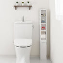 トイレストッカー〔7ロールタイプ〕 トイレラック スリム トイレ収納 ラック トイレットペーパーストッカー 収納 サニタリー 薄型 木製 トイレストッカー 棚 ランドリーラック 7ロール ぼん家具