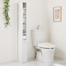 トイレストッカー〔11ロールタイプ〕 トイレ 収納 トイレラック 収納棚 スリム コーナーラック トイレ収納 おしゃれ 掃除用具入れ 小物入れ サニタリー 11ロール収納 ぼん家具