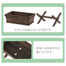 木製プランターボックス プランターラック 木製 鉢カバー プランター おしゃれ 屋外 アウトドア おすすめ ガーデン 送料無料 ぼん家具