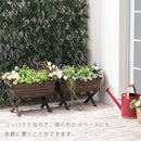 木製プランターボックス プランターラック 木製 鉢カバー プランター おしゃれ 屋外 アウトドア おすすめ ガーデン 送料無料 ぼん家具