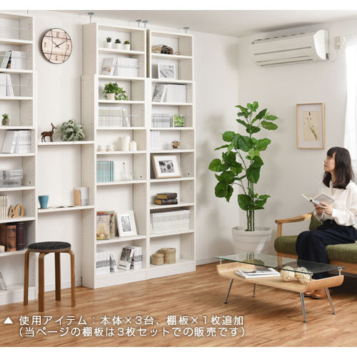 つっぱり式ラック〔薄型〕棚板3枚セット ぼん家具のおしゃれな つっぱり式ラック〔薄型〕棚板3枚セット ぼん家具のおしゃれな