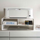 ツーウェイプリンター収納ラック ツーウェイプリンター収納ラック プリンターワゴン 収納ボックス オフィス キャスター付き 卓上 シンプル おしゃれ TOWER 山崎実業 タワー 山崎実業