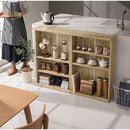 薄型本棚 木製マルチラック 薄型本棚 カラーボックス 可動棚 4段 積み重ね 奥行スリム コミック最大160冊収納 ぼん家具