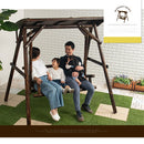 焼き杉ブランコ〔屋根付き〕 ブランコ 屋外 家庭用 木製 2人乗り キッズ 屋外遊具 大型 遊具 庭 インテリア 屋根付き ガーデン チェア 天然焼杉 キッズ用品 プレゼント 子供 ぼん家具