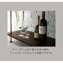 オープンラック〔2段タイプ〕 オープンラック オープンシェルフ 陳列棚 ラック 木製 スチール 30cm シェルフ オーディオ ホワイト カントリー DVDラックCDラックCD収納DVD収納 コミック 壁面収納木目調本収納 オープンラック2段タイプ ぼん家具