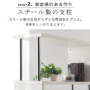 オープンラック〔4段タイプ〕 オープンラック DVDラックCDラックDVD収納コミックラックデザイン家具壁面収納木目調シェルフ多目的ラック本収納 オープンラック 4段タイプ ぼん家具