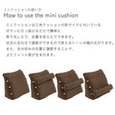 カバー付きクッション 背もたれ クッション おしゃれ 腰当 三角クッション 枕 ミニ 三角枕 スマホ枕 テレビ枕 洗える カバー 背中当て 背当て ソファ クッションチェア 椅子 ぼん家具