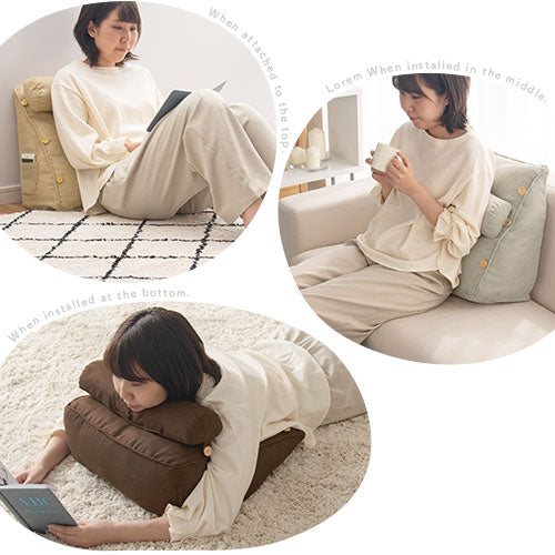 カバー付きクッション クッション フロアクッション おしゃれ ぼん家具