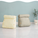 カバー付きクッション 背もたれ クッション おしゃれ 腰当 三角クッション 枕 ミニ 三角枕 スマホ枕 テレビ枕 洗える カバー 背中当て 背当て ソファ クッションチェア 椅子 ぼん家具