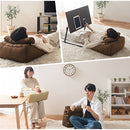 カバー付きクッション 背もたれ クッション おしゃれ 腰当 三角クッション 枕 ミニ 三角枕 スマホ枕 テレビ枕 洗える カバー 背中当て 背当て ソファ クッションチェア 椅子 ぼん家具