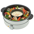 電気グリル鍋 電気グリル鍋 卓上 グリル鍋 一人暮らし フッ素加工 電気鍋 一人用 たこ焼き コンパクト 電気 鍋 一人鍋 1人用 ひとり鍋 おしゃれ Toffy 全2色 Toffy