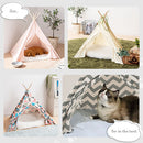 ペットテント ペットハウス 犬小屋 室内用 ペットテント ペットベッド 犬 猫 おしゃれ 木製 テント型 洗える 収納付き 軽量 約 幅60 奥行60 高さ70cm 寝床 ぼん家具