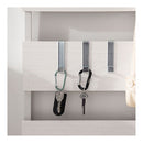 つっぱり式ラック専用フック4本セット 当店 つっぱり式ラック 専用 フック 4本セット 黒 銀色 オプション パーツ s字フック 金具 頑丈 カバン 鍵 ハンガー 収納 帽子 タオル掛け おしゃれ ぼん家具